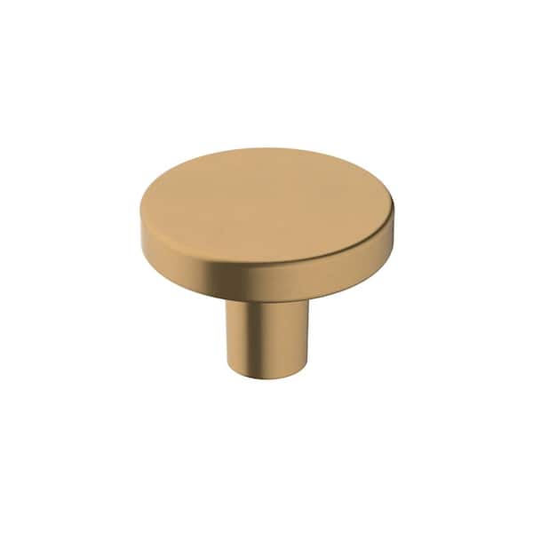 Amerock Versa 1-3/8 in. (35mm) Modern Champagne Bronze Round Cabinet Knob BP36904CZ