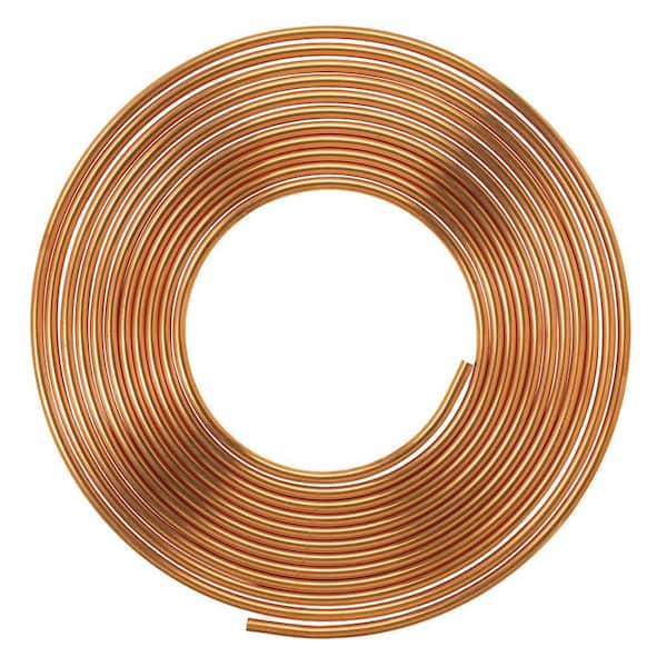 Everbilt 1/2 in. x 10 ft. Copper Soft Type-L Coil Pipe (5/8 in. O.D.) LSC4010PS