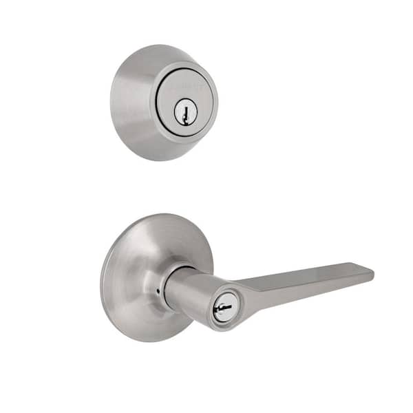 Defiant Freedom Satin Nickel Single Cylinder Combo Pack 32MEX2D1B