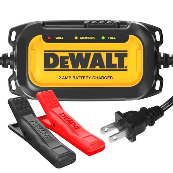 DEWALT Professional 2 Amp Automotive Battery Charger and Maintainer DXAEC2