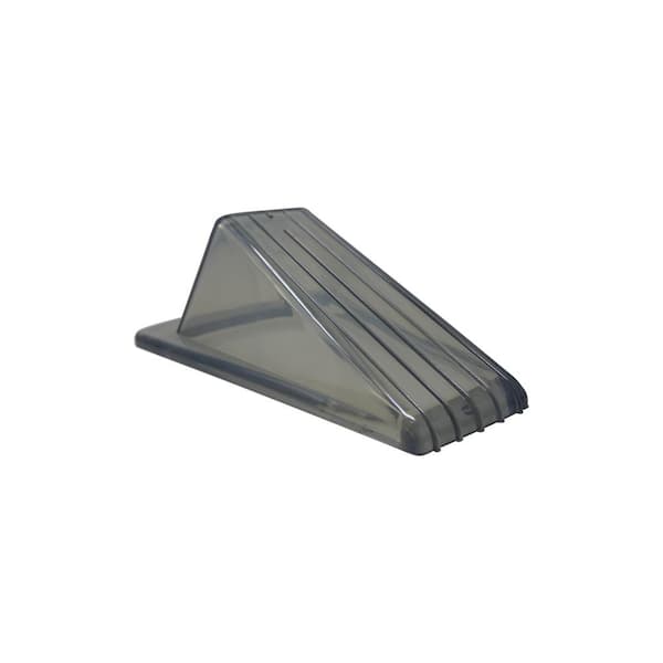 Everbilt Heavy-Duty Clear Gray Rubber-Like Door Stop 46220