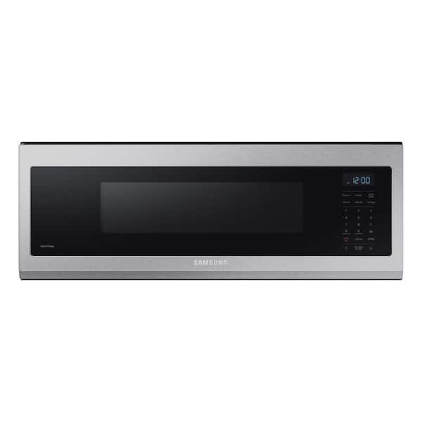 Samsung 1.1 cu. ft. 1100 W Fingerprint Resistant Stainless Steel Smart SLIM Over-the-Range Microwave with 400 CFM and Wi-Fi ME11A7510DS