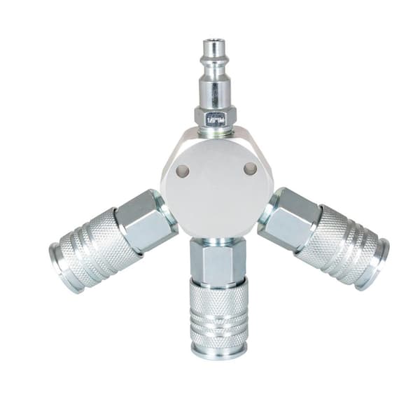 Husky 1/4 in. 3-Way Manifold HKATA091019