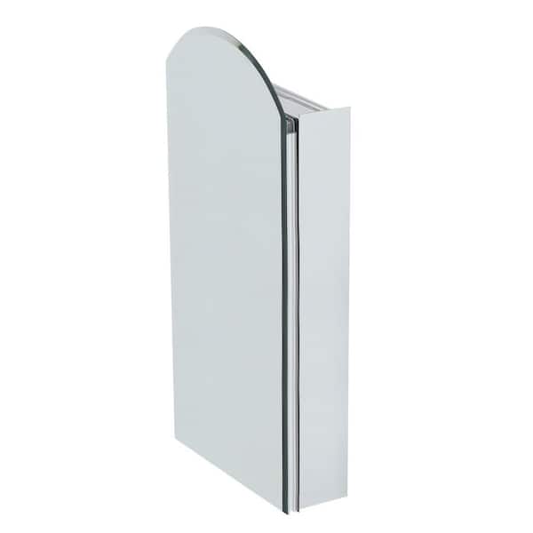 Pegasus 15 in. W x 30 in. H Arched Medicine Cabinet with Mirror SP4579
