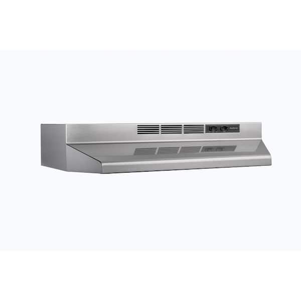 Broan-NuTone RL6200 Series 30-Inch Ductless Under-Cabinet Range Hood, Stainless Steel Finish RL6230SF