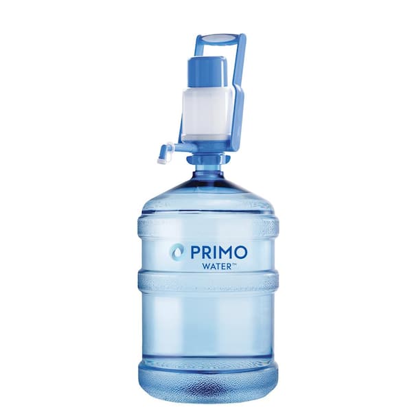 Primo Portable Manual Water Pump, Blue and White 900179