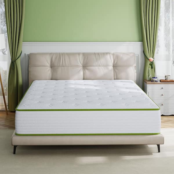 Babo Care Full Size Medium Comfort Level Hybrid Memory Foam 12 in. Bed -in-a-Box Mattress Cooling and Skin-Friendly BSS3D-FULL