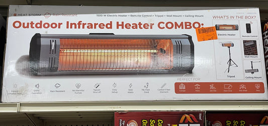 Outdoor Infrared Heater COMBO: WHAT'S