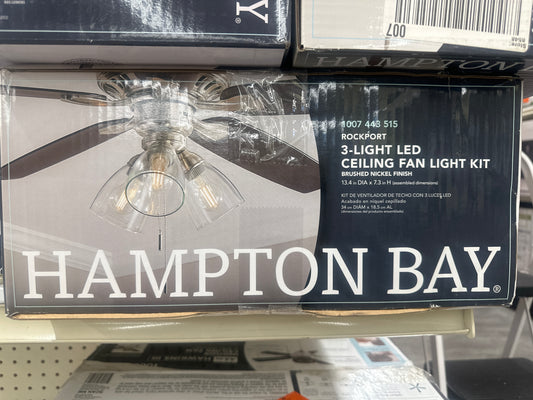 3 light led ceiling fan light kit