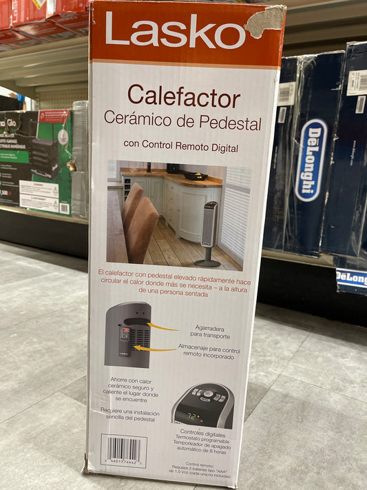 Ceramic pedestal heater