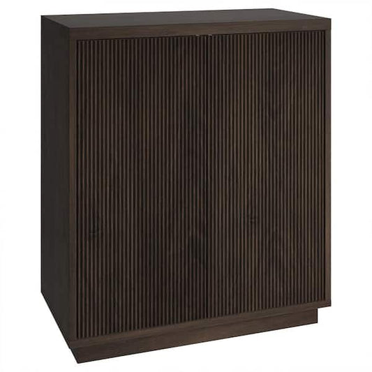 Meyer&Cross Alston 27.75 in. Alder Brown Rectangular Accent Cabinet AC1935