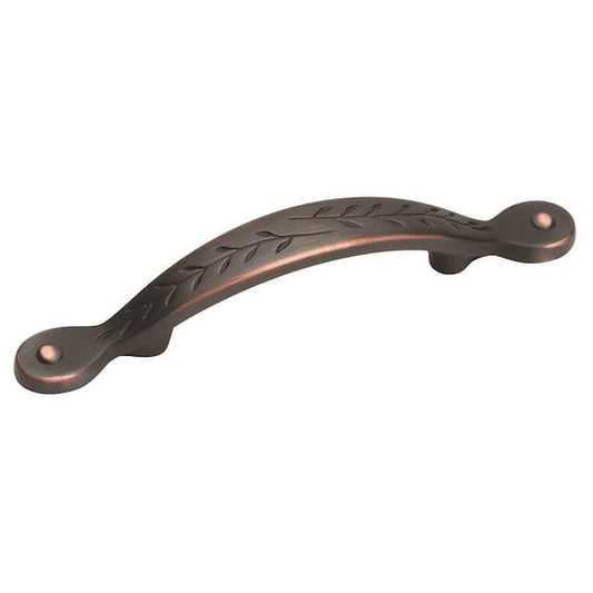 Amerock Nature's Splendor 3 in. (76mm) Traditional Oil-Rubbed Bronze Arch Cabinet Pull BP1580ORB