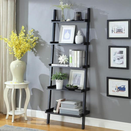 Unbranded Lagger Black Wall Ladder SKEGL19142BK