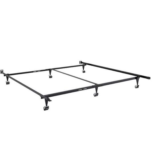 CorLiving Adjustable Queen or King Metal Bed Frame BAL-201-F