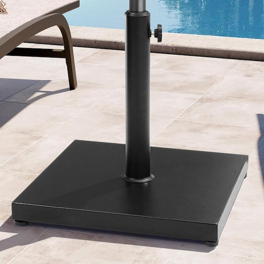 Crestlive Products 40 lbs. Cement Patio Umbrella Base in Black CL-UB014BLK-N1