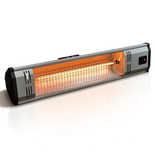 Heat Storm Tradesman 1,500-Watt Electric Outdoor Infrared Quartz Portable Space Heater with Wall/Ceiling Mount and Remote HS-1500-OTR-R