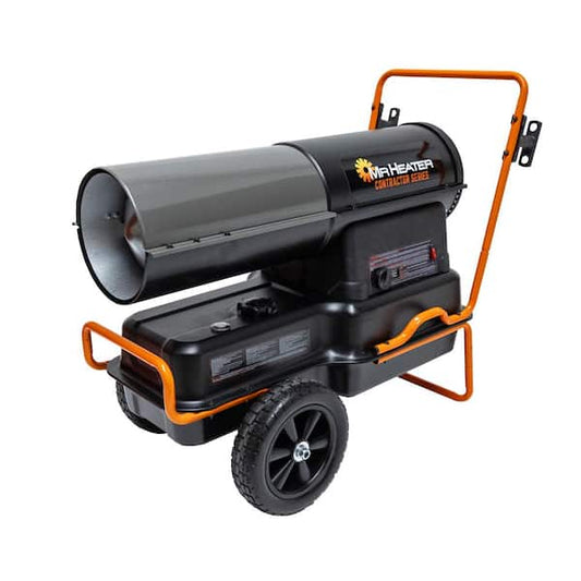 Mr. Heater Contractor Series 140,000 BTU Black Forced Air Kerosene/Diesel Outdoor Space Heater with Thermostat MHC140KT