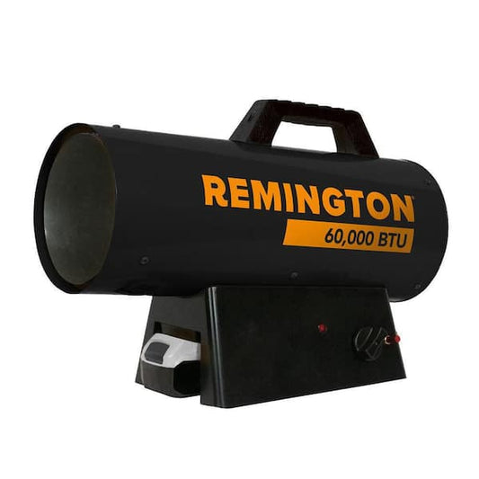 Remington 60,000 BTU Battery Operated LP Forced Air Space Heater - Variable Output - Battery Not Included REM-60VBOA-GFA-B