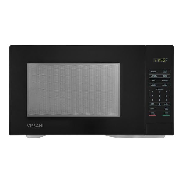 Vissani 1.1 cu. ft. Countertop Microwave Oven in Black HVM1110B3