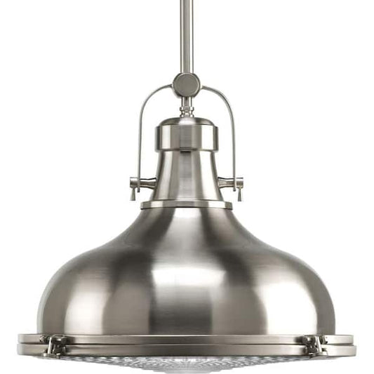Progress Lighting Fresnel Lens Collection 16" One-Light Pendant P5197-09