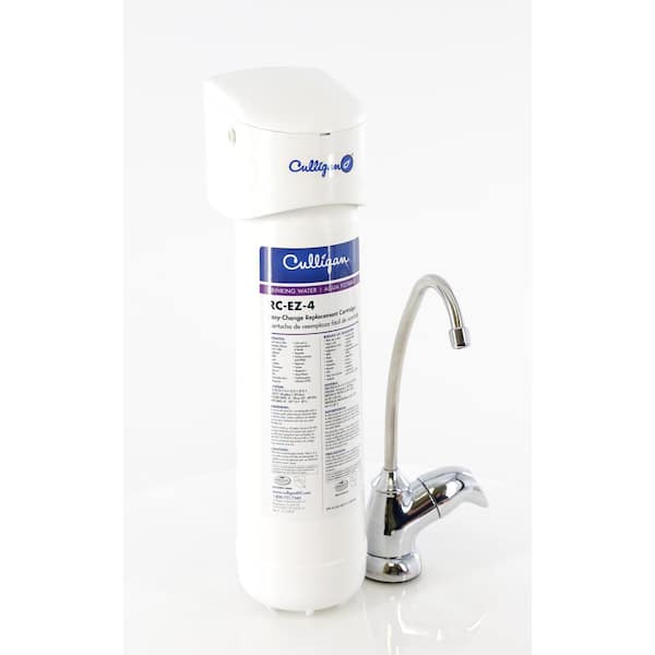 Culligan EZ-Change Under-Sink Drinking Water Filter Premium Water Filtration System US-EZ-4