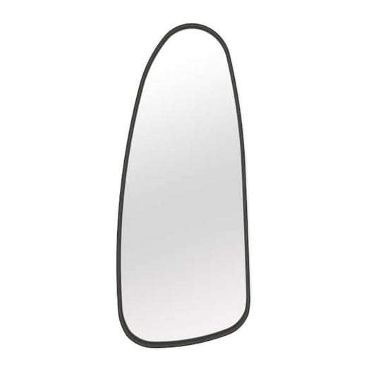 Dwell Home Inc Cora 16 in. W x 37 in. H Asymmetrical Irregular Frameless Wall Mirror DE-MR-COR-BLK