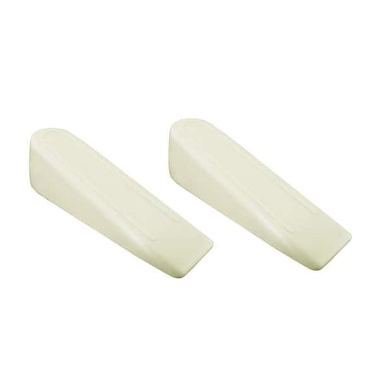 Everbilt Heavy-Duty Beige Rubber Door Stop (2-Pack) 4217544EB