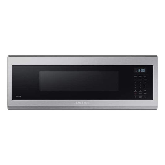 Samsung 1.1 cu. ft. 1100 W Fingerprint Resistant Stainless Steel Smart SLIM Over-the-Range Microwave with 400 CFM and Wi-Fi ME11A7510DS