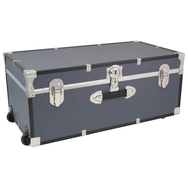 Seward Trunk Seward Explorer 30 in. Trunk with Wheels & Lock, Gray SWD6113-29