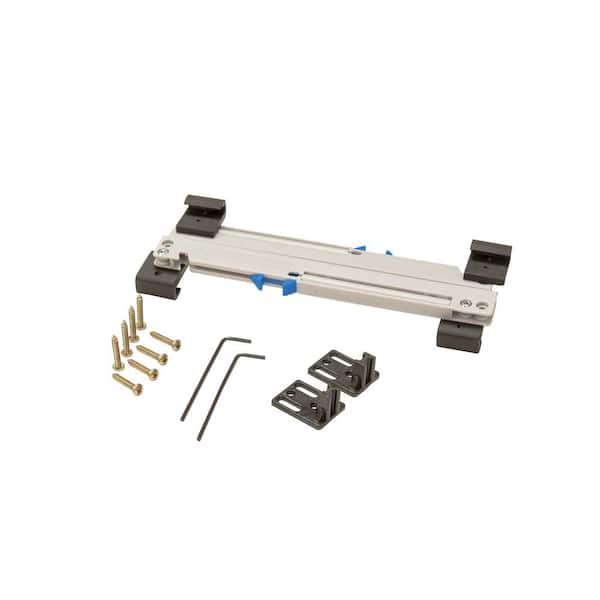 TRUporte Easy Clip Soft Close Kit for Barn Door for Door Weight 44-88 lbs. BDF960-2040-MB