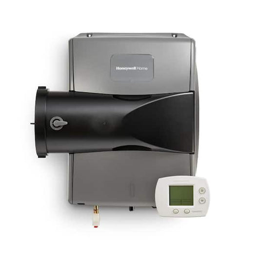 Honeywell Home Up to 4,000 Sq. ft. 17 Gallon Whole House Bypass Evaporative Humidifier with Digital Humidistat HE400A2022/U