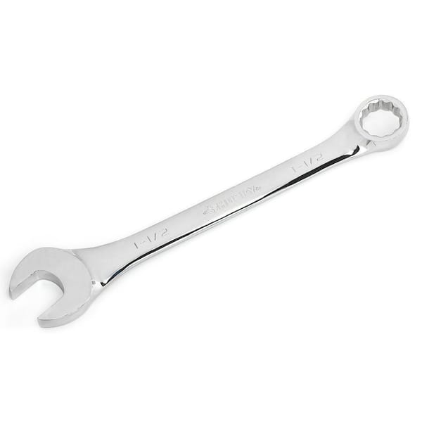 Husky 1-1/2 in. 12-Point SAE Full Polish Combination Wrench HCW1I12