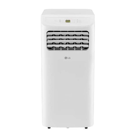 LG 6,000 (DOE) BTU 115-Volt Portable Air Conditioner Cools 250 Sq. Ft. with Dehumidifier and LCD Remote LP0624WFR