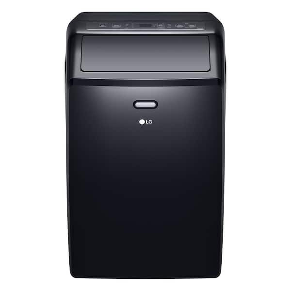 LG 10,000 (DOE) BTU 115-Volt Portable Air Conditioner Unit Cools 450 sq. ft. with Dehumidifier and Wi-Fi in Black LP1023BSSM