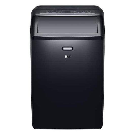 LG 10,000 (DOE) BTU 115-Volt Portable Air Conditioner Unit Cools 450 sq. ft. with Dehumidifier and Wi-Fi in Black LP1023BSSM