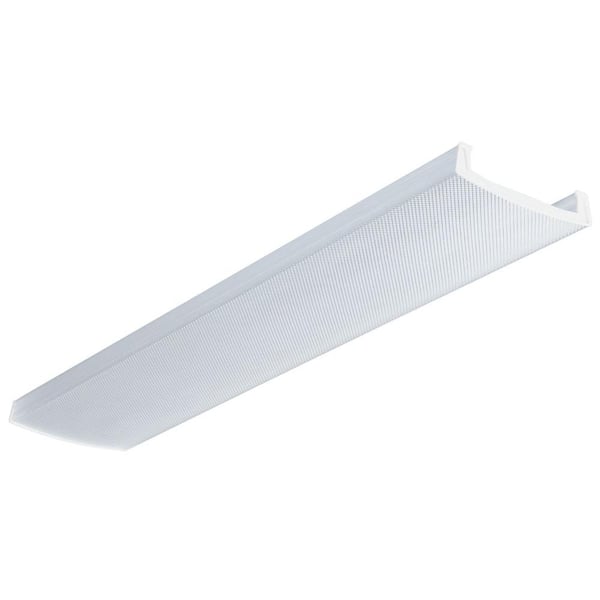 Lithonia Lighting LB 48 in. x 10 in. Clear Narrow Wraparound Prismatic Lens 600171