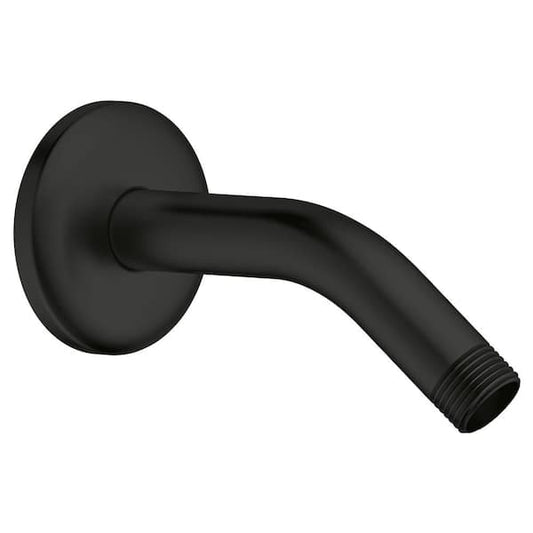 GROHE 5-5/8 in. Shower Arm in Matte Black 274142430
