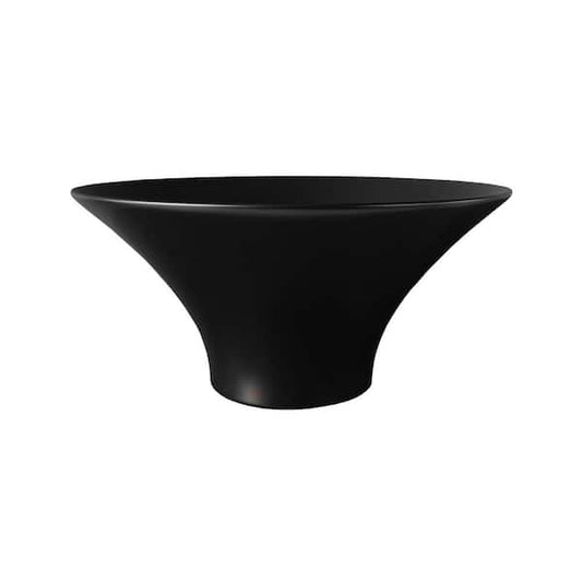 Swiss Madison Ivy 16.5" Round Vessel Sink in Matte Black SM-VS0901MB