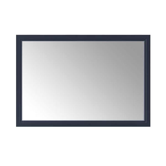 Home Decorators Collection Sandon 46 in. W x 30 in. H Rectangular Framed Wall Mount Bathroom Vanity Mirror in Midnight Blue Sandon MR-MB