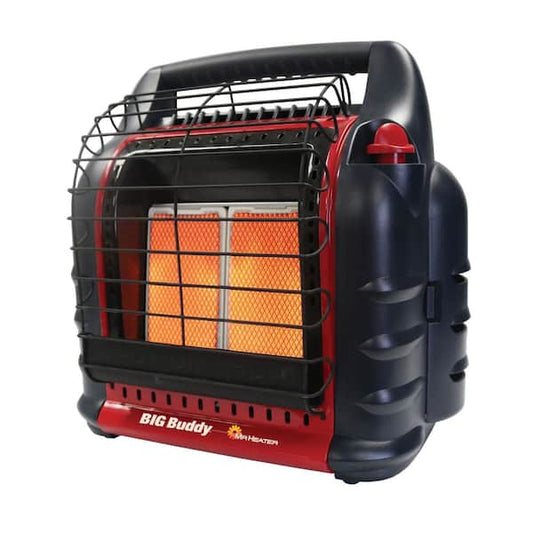 Mr. Heater Big Buddy Pro Series 18,000 BTU Radiant Propane Outdoor Portable Heater for Massachusetts and Canada MH18B