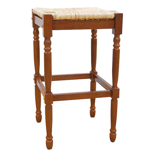 Carolina Chair & Table Hawthorne 29 in. Walnut Bar Stool 2663-RTA-WAL