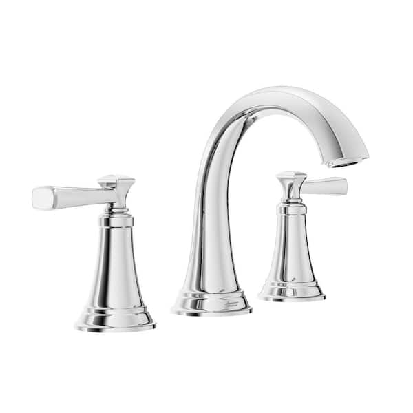 American Standard Rumson 8 in. Widespread 2-Handle Bathroom Faucet in Polished Chrome 7417801.002