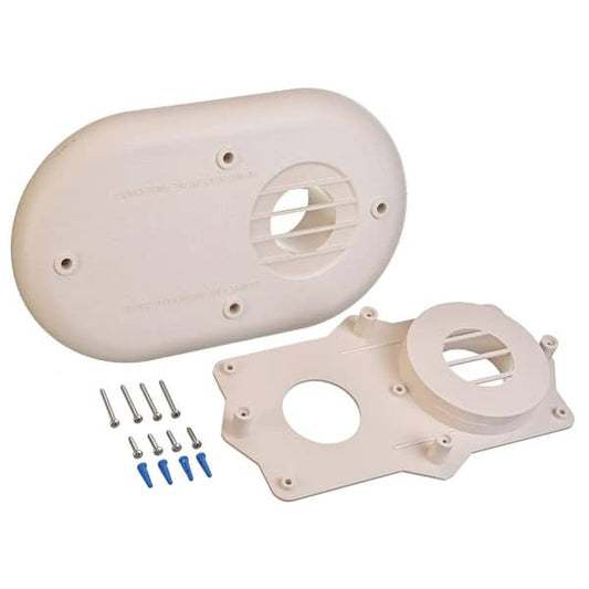 Rheem 2 in. Horizontal Vent Termination Kit for High Efficiency Tankless Gas Water Heaters SP20285