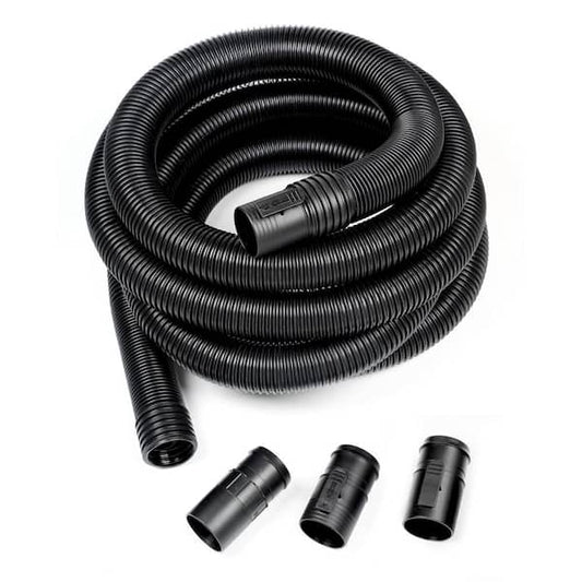 RIDGID 2-1/2 in. x 20 ft. LA2522 DUAL-FLEX Locking Vacuum Hose Kit Accessory Shop Vacuum Attachment for RIDGID Wet Dry Vacs LA2522