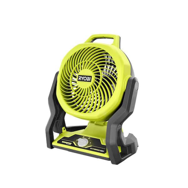 RYOBI ONE+ 18V Cordless Hybrid WHISPER SERIES 7-1/2 in. Fan (Tool Only) PCL811B
