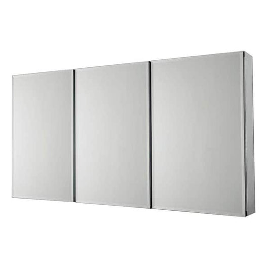 Pegasus 36 in. W x 31 in. H Rectangular Aluminum Medicine Cabinet with Mirror SP4589