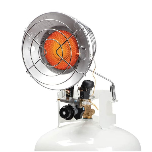 Mr. Heater Single Tank Top 15,000 BTU Radiant Propane Outdoor Space Heater MHS15T