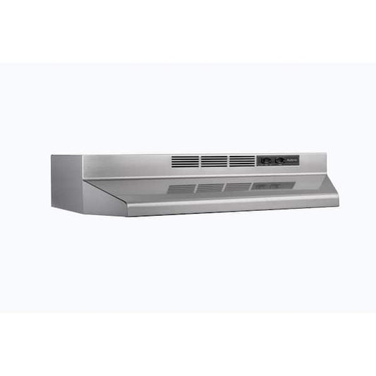 Broan-NuTone RL6200 Series 30-Inch Ductless Under-Cabinet Range Hood, Stainless Steel Finish RL6230SF