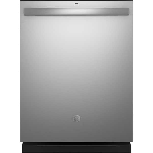 GE 24 in. Built-In Tall Tub Top Control Stainless Steel Dishwasher with Sanitize, Dry Boost, 55 dBA GDT535PSRSS