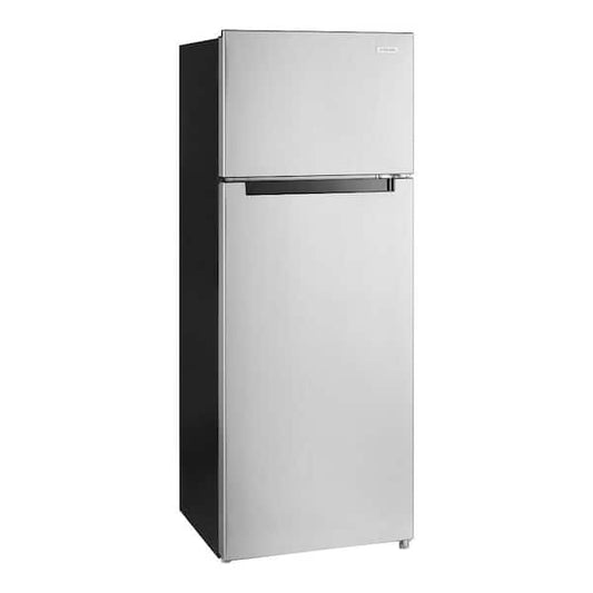 Vissani 7.2 cu. ft. Top Freezer Refrigerator in Stainless Steel Look MDTF7SSES4